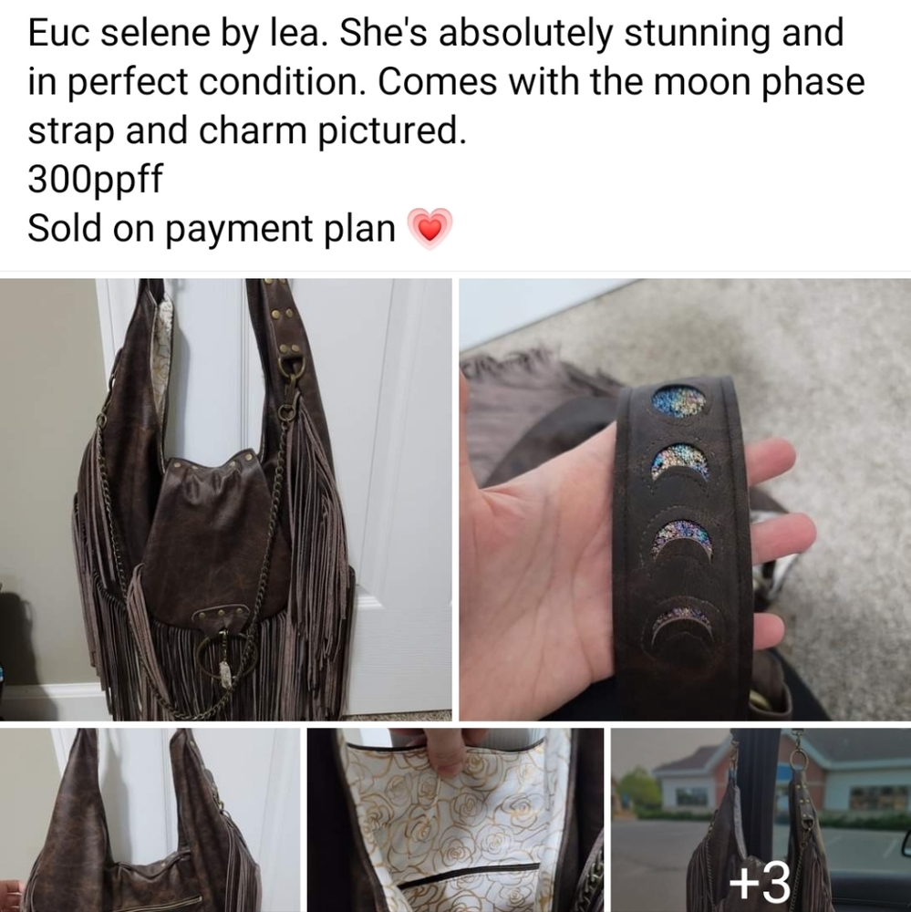Selene bag for Savannah